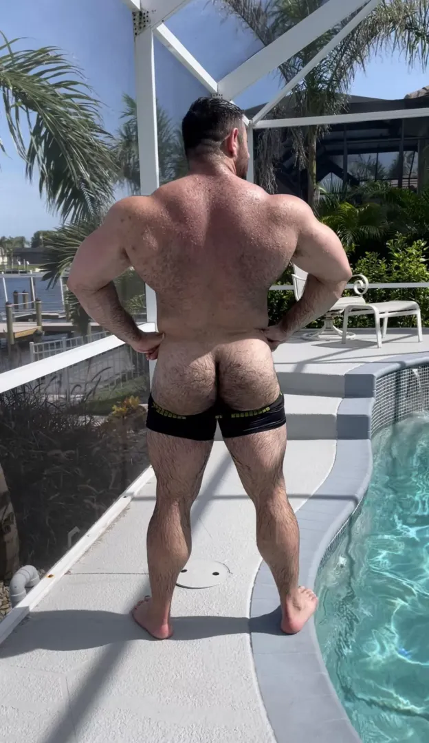 Pool side