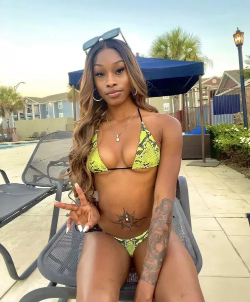 Pool side
