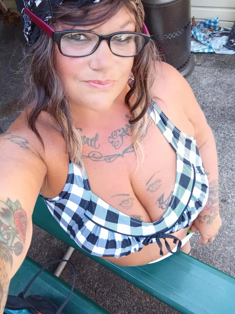 Pool time at a friend's house!