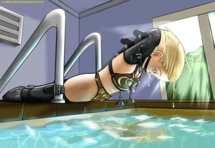 Poolside workout