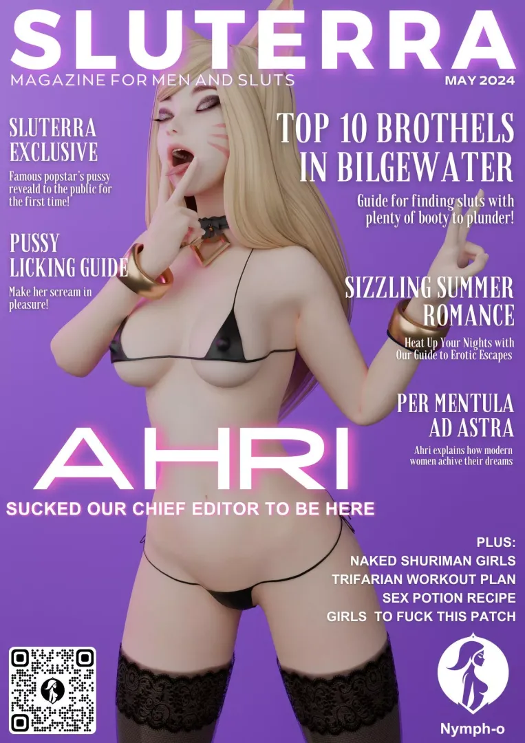 Porn Magazine Ahri (Nymph-o)