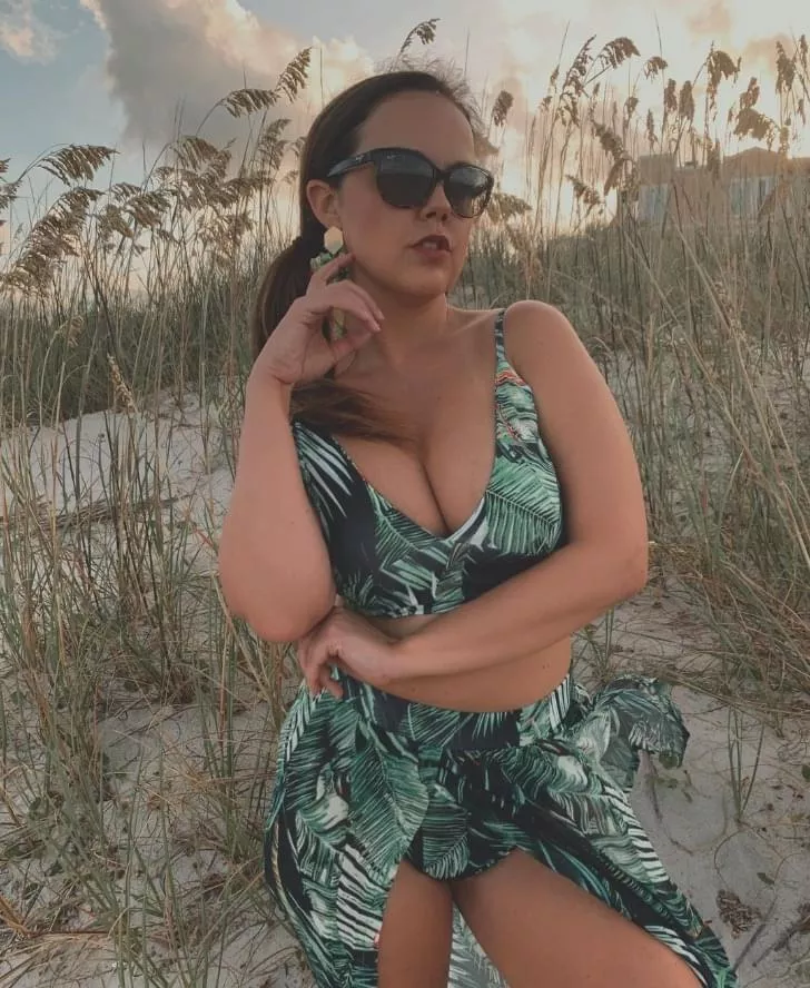 Posing at the beach