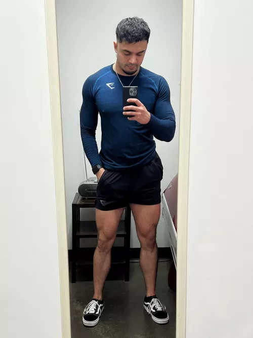 Post gym selfie [m]