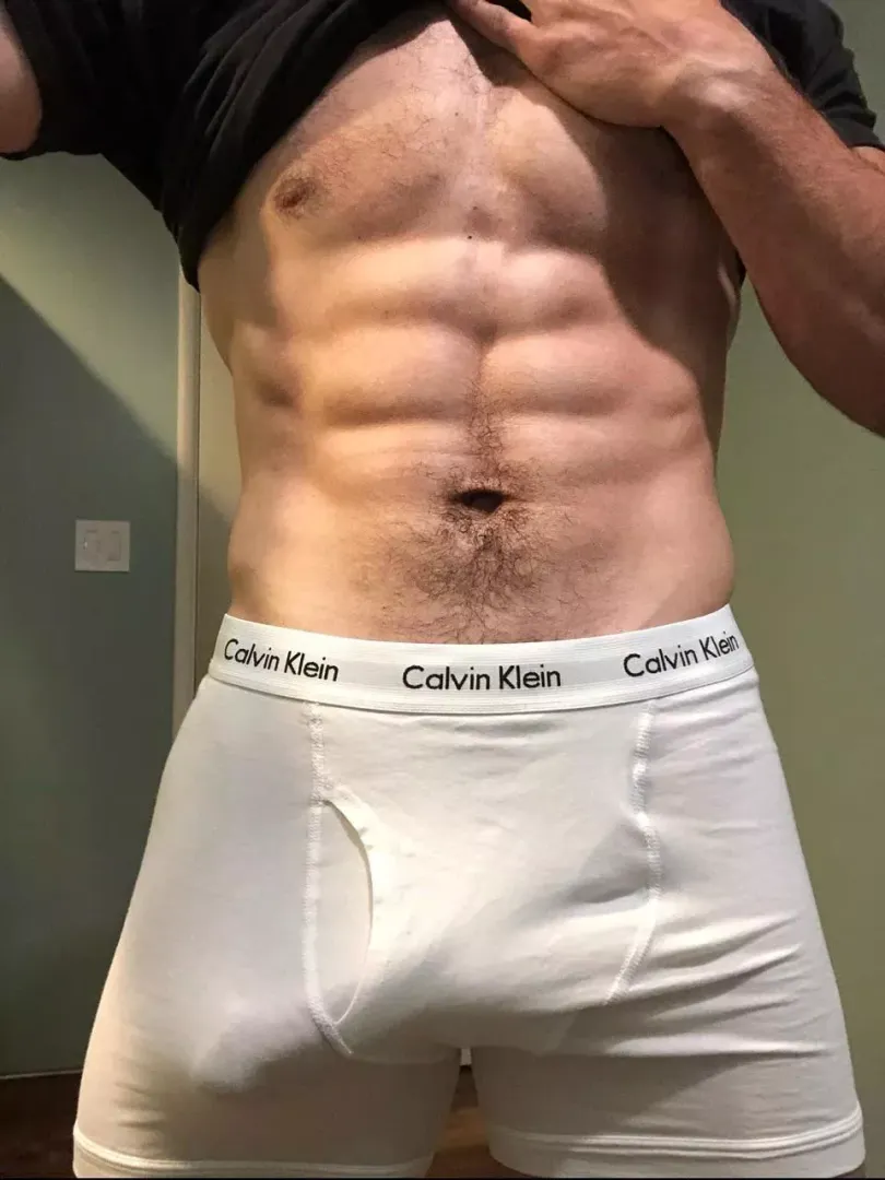 Post workout bulge!