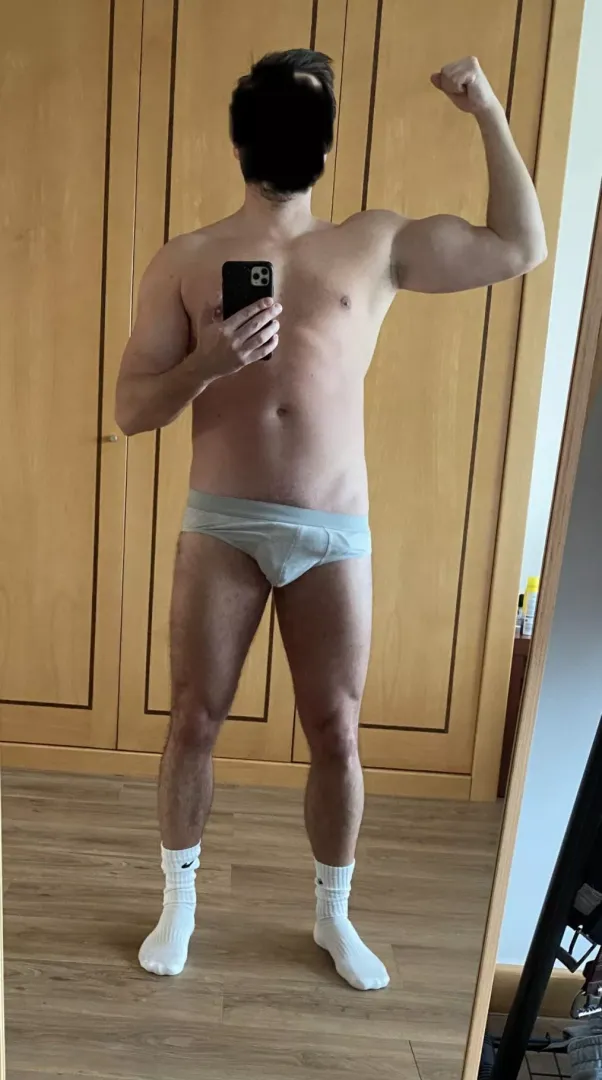 post workout pic