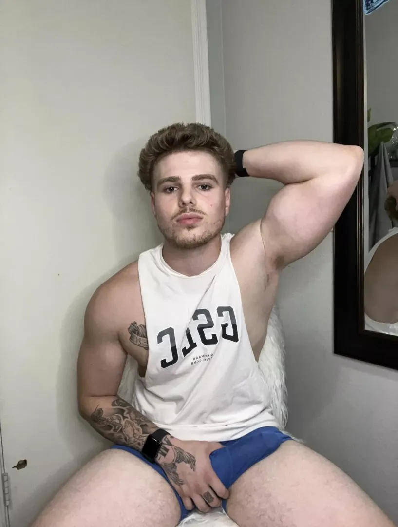 Post workout pics always hit different