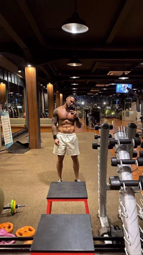 Post workout today.