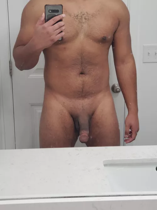 post workout, working on [m]y definition