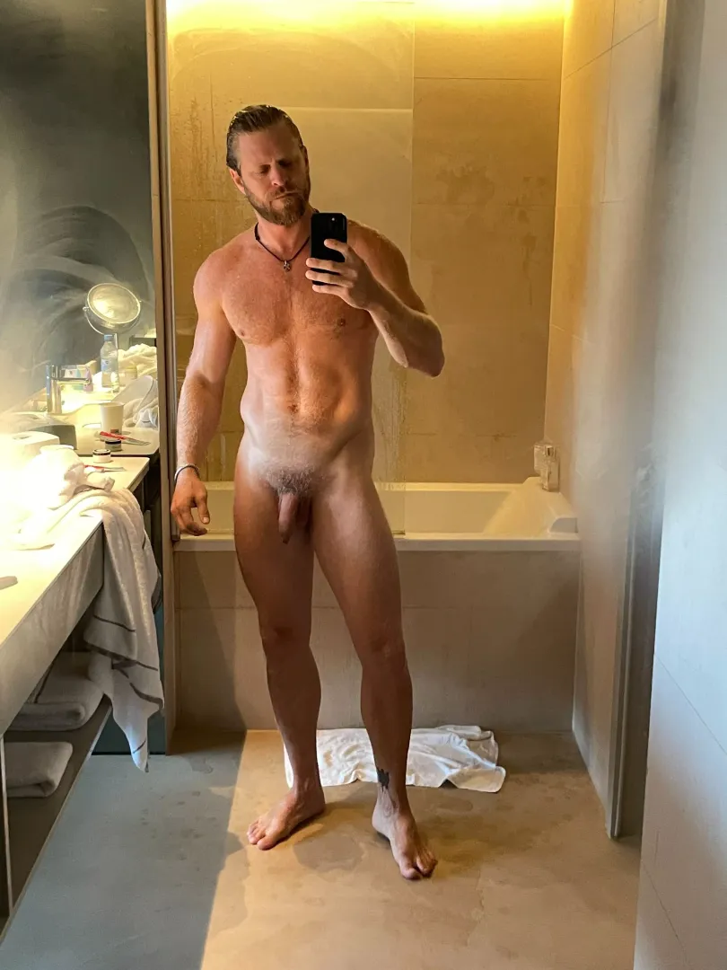 Post-shower softie