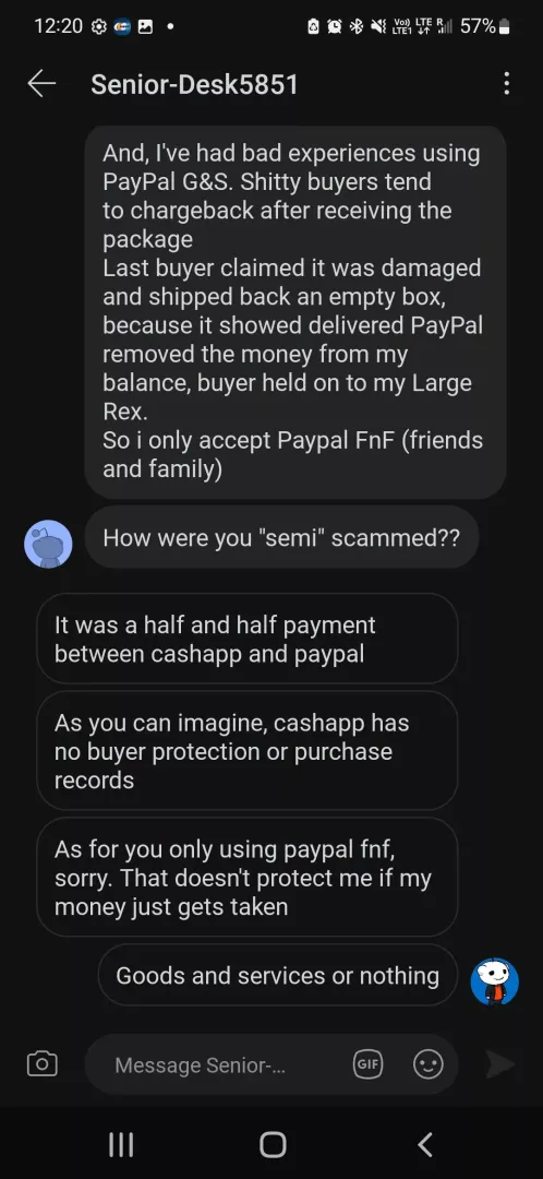 Potentially suspicious seller