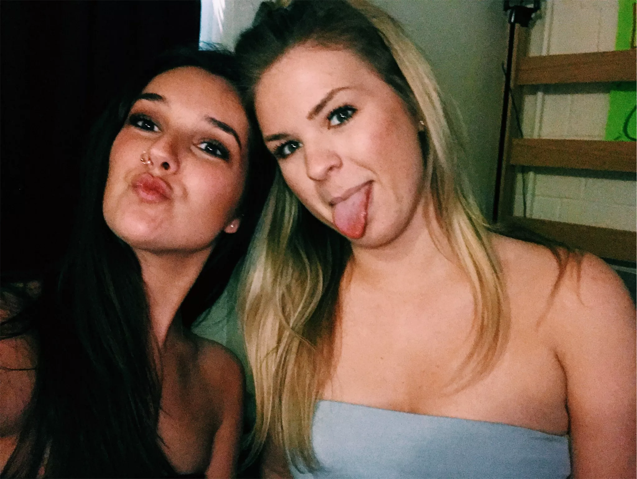 Pouty Brunette