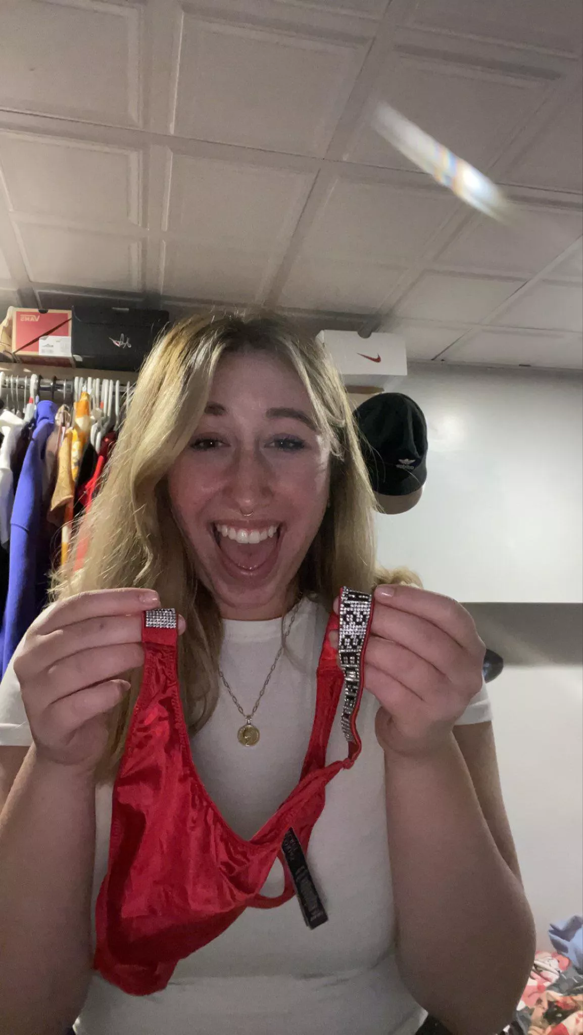 POV: I catch you wearing my panties, rip them off your little clit, the humiliate and laugh at you