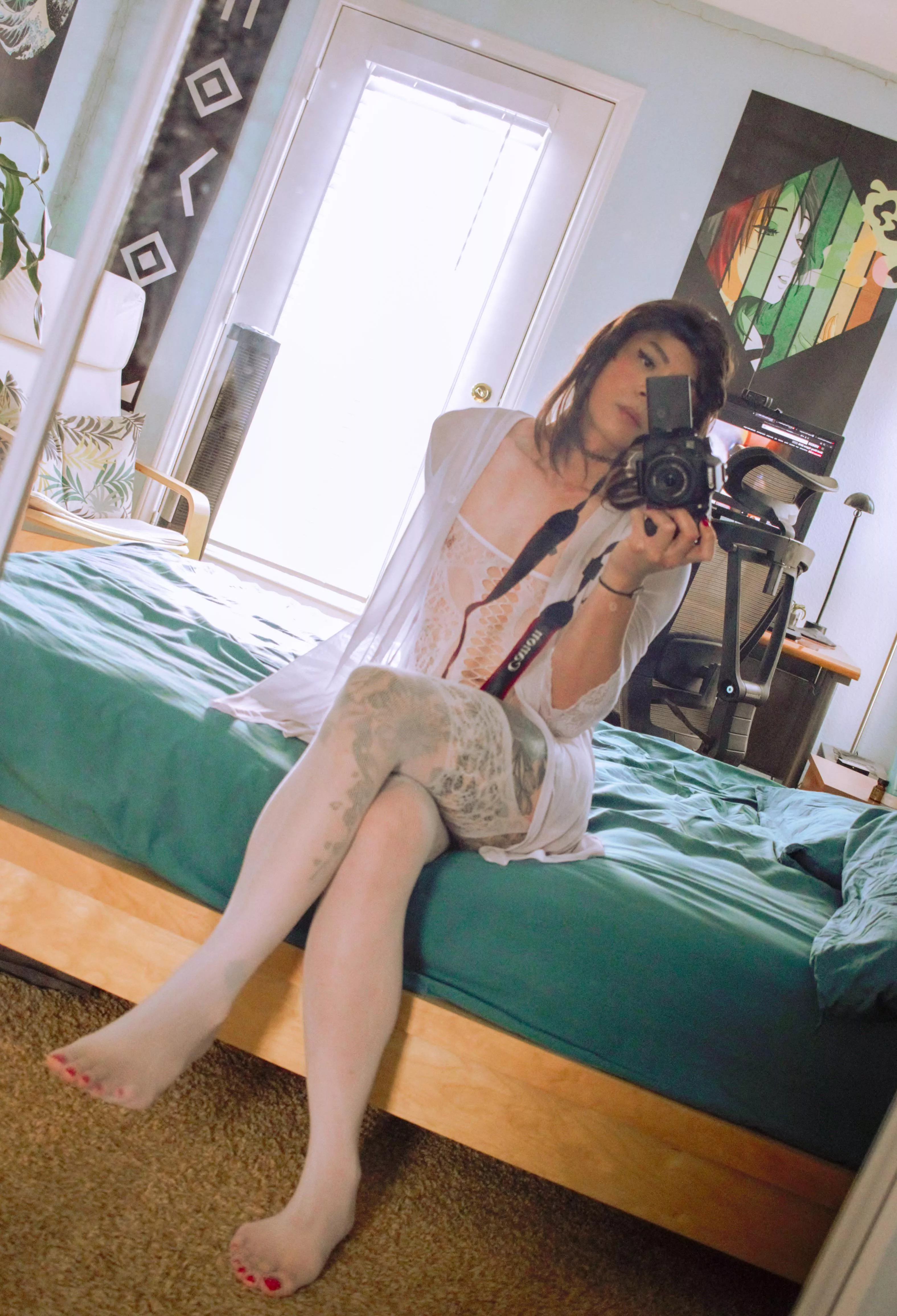 pov: I’m ur roommate & you come home early to me looking like this