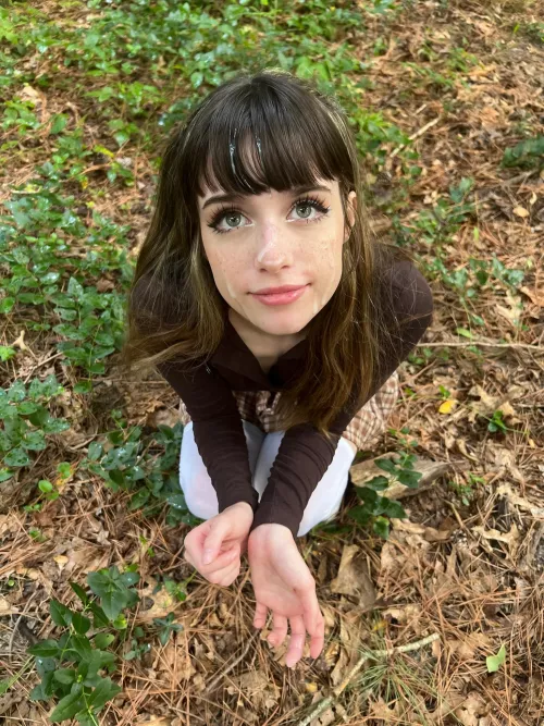 POV: we sneak out to the woods after school