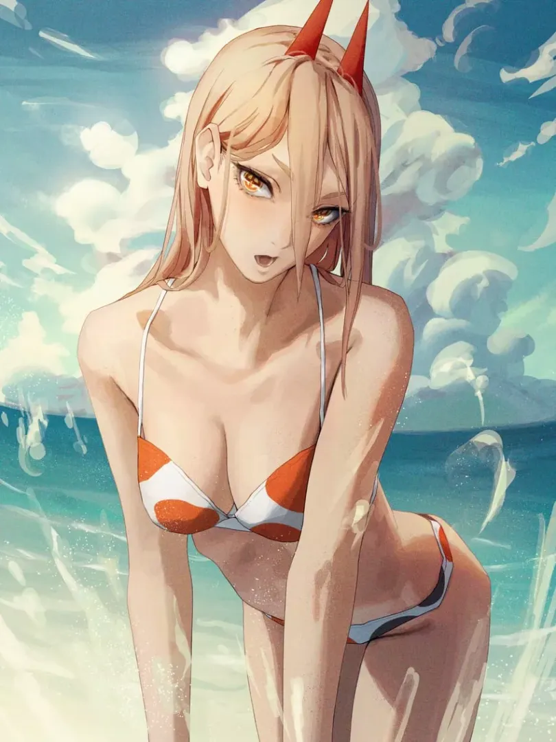 Power's cute bikini