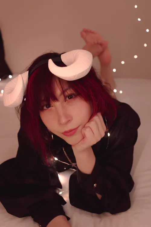 Practicing the pose c: