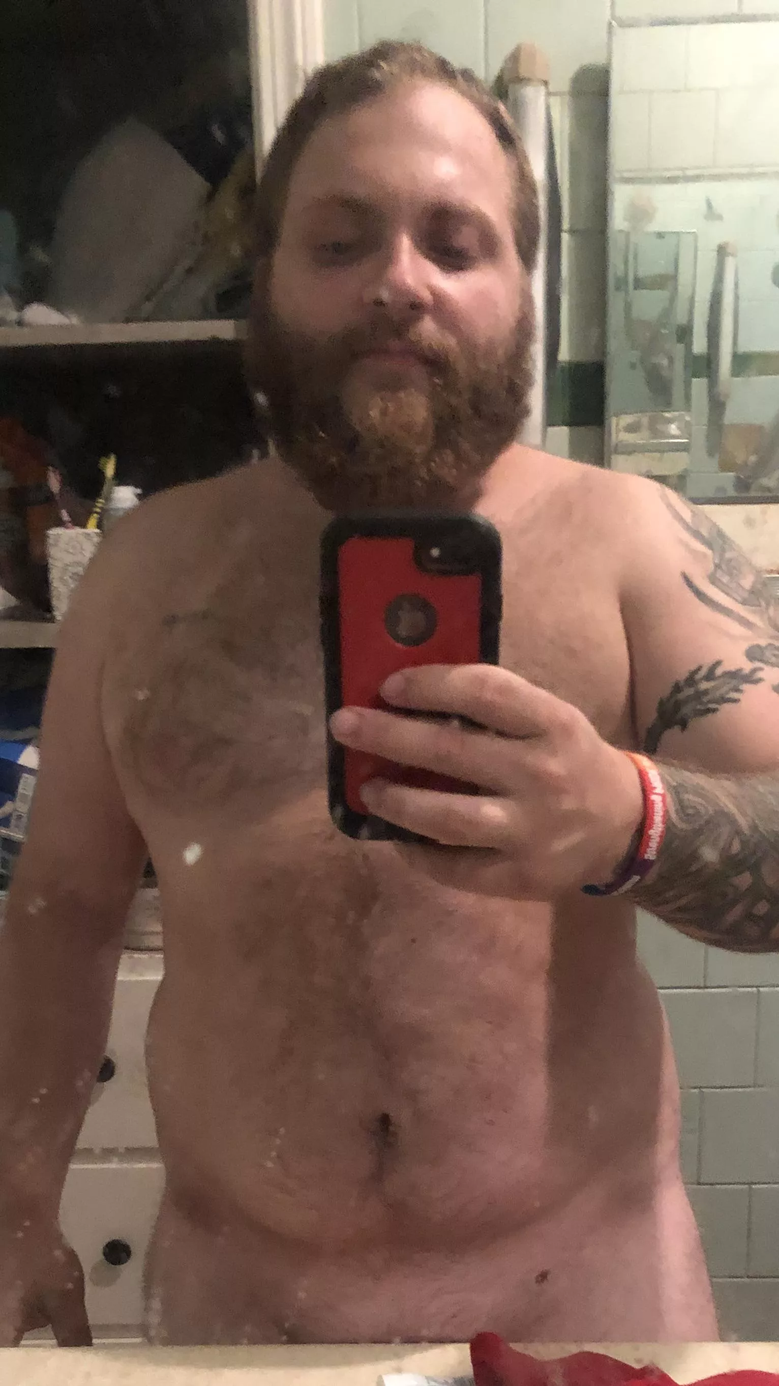 Pre shower pic