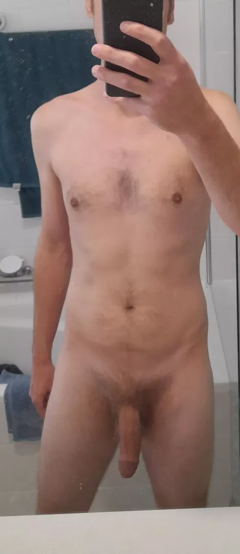 Pre shower selfie