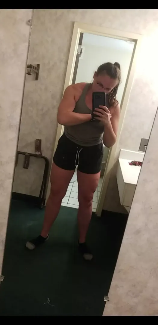 Pre workout pump 💪 Wanna see the after?