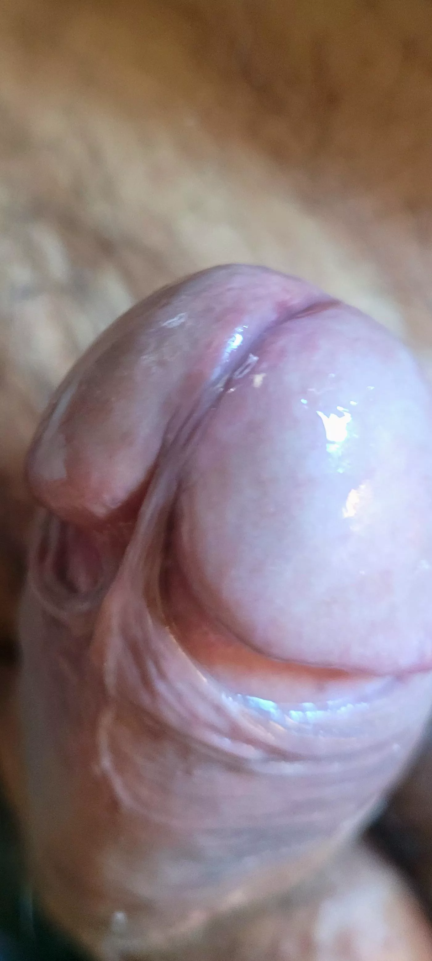 precum keeps it soft n moist