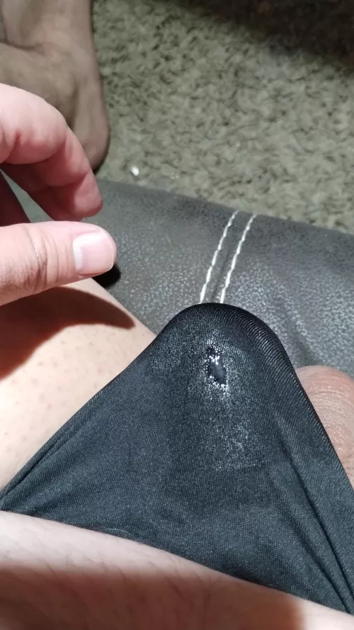 precumming like crazy