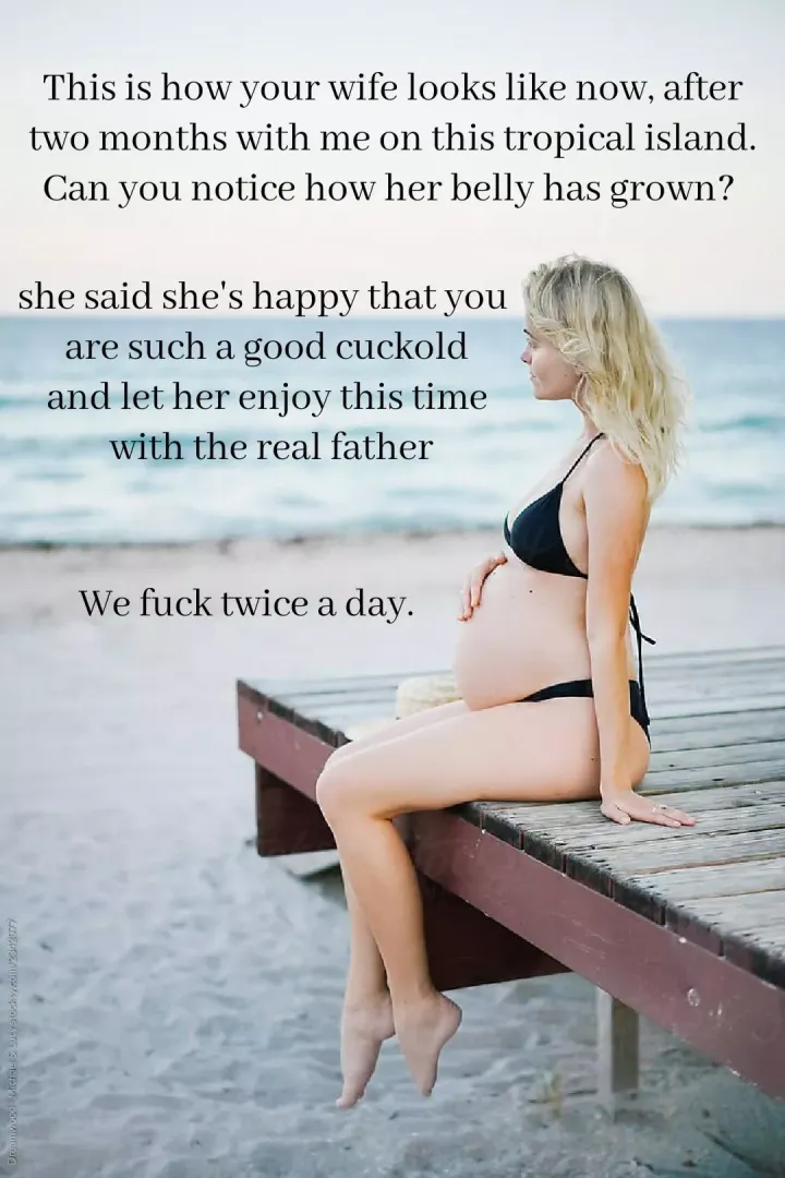 Preggo hotwife vacation