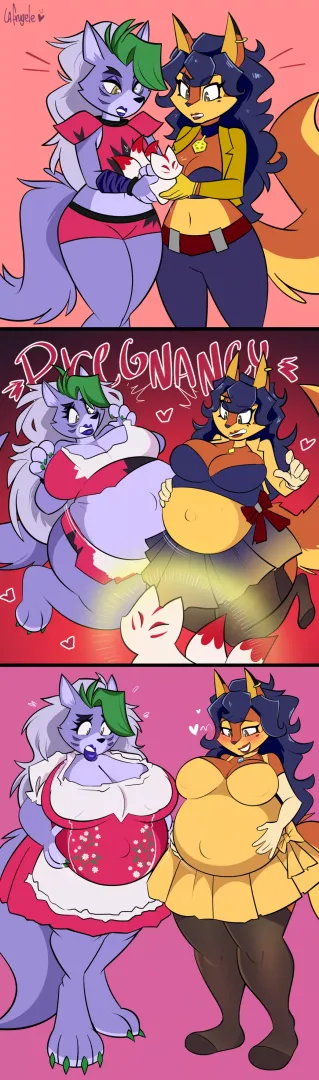 Pregnancy Totem by La-Frugele