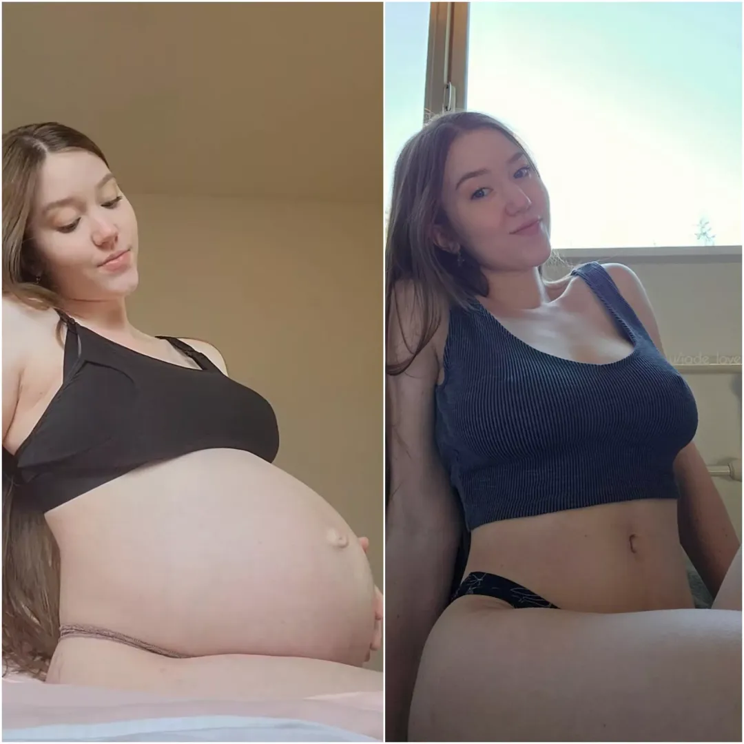 Pregnant belly vs Ready for another bump 