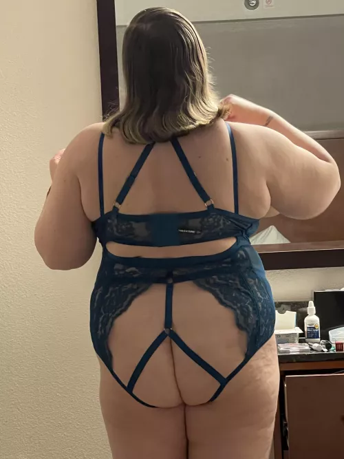 Preparing for a guest. Would you believe he got cold feet and left before he even got to see my outfit?!?