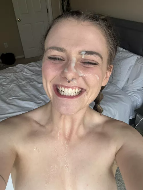 Prettiest when I’m covered in cum ;)