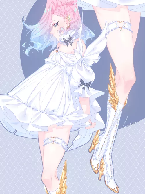 Pretty boi in pretty dress