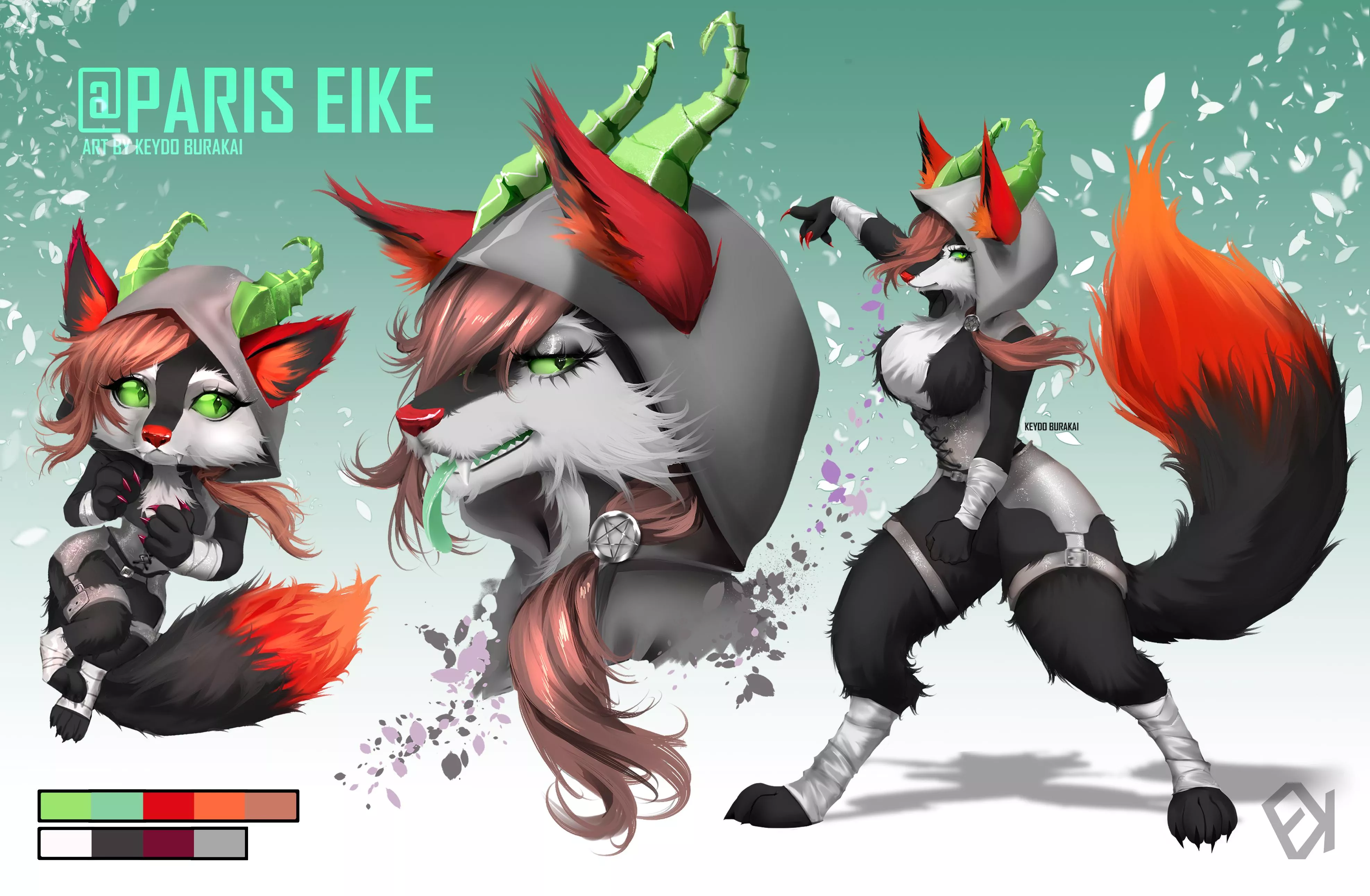 Pretty female wolf reference! - Art made by me