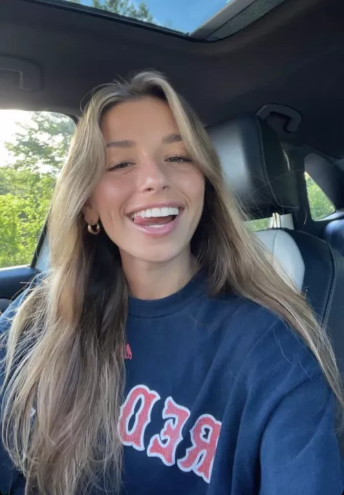 Pretty Red Sox fan