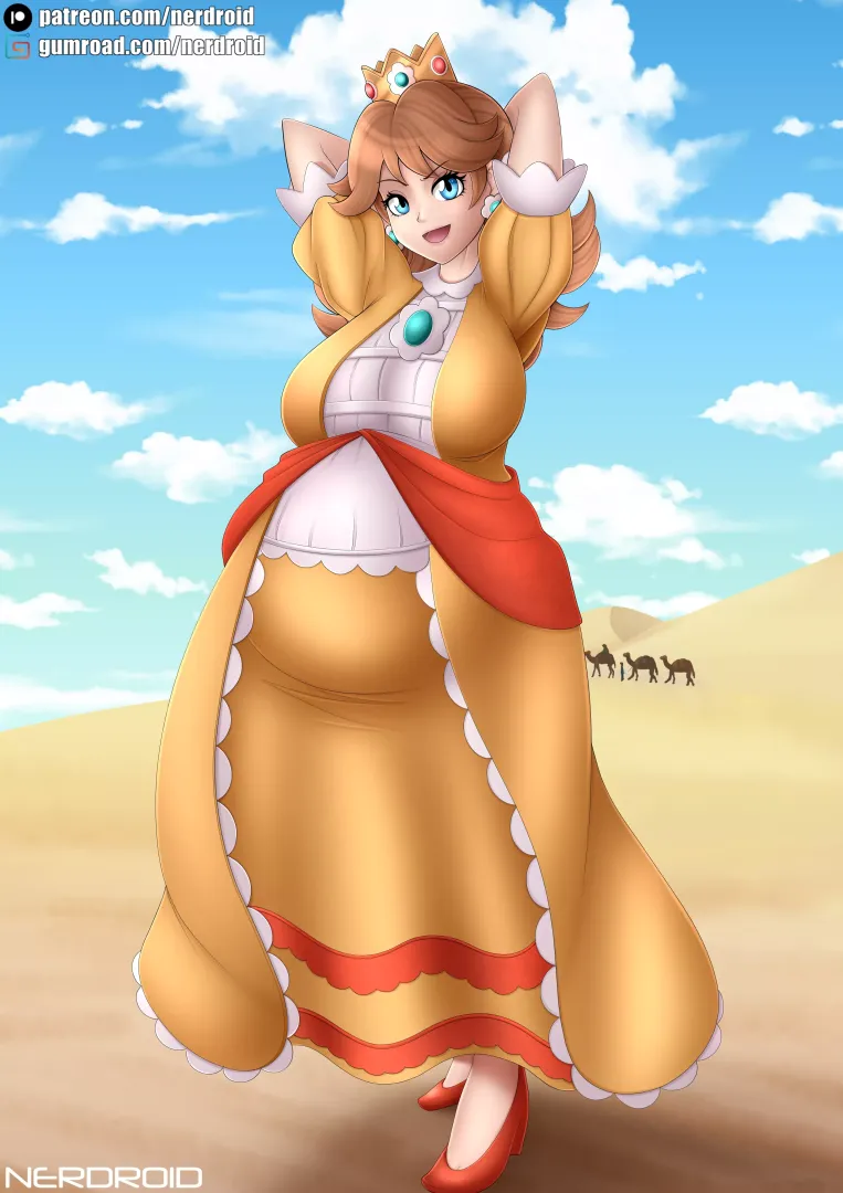 Princess Daisy is here.