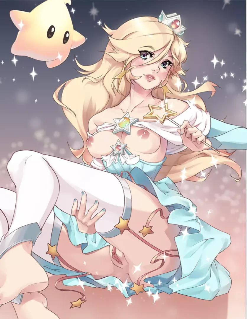 Princess Rosalina showing off