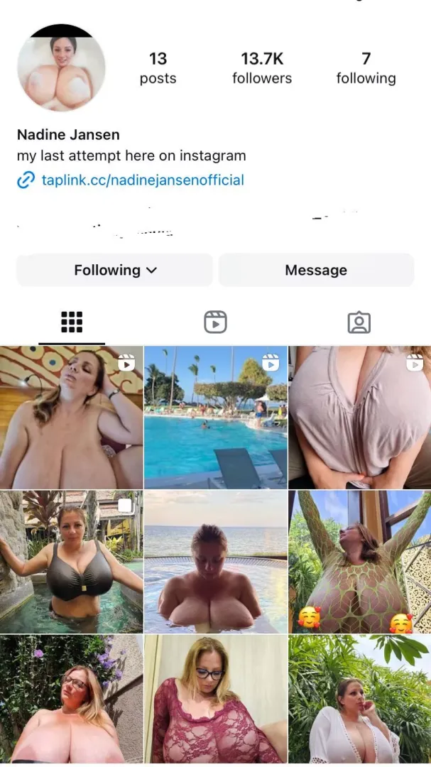 Protect her IG at all costs! Let’s get her back to 500K