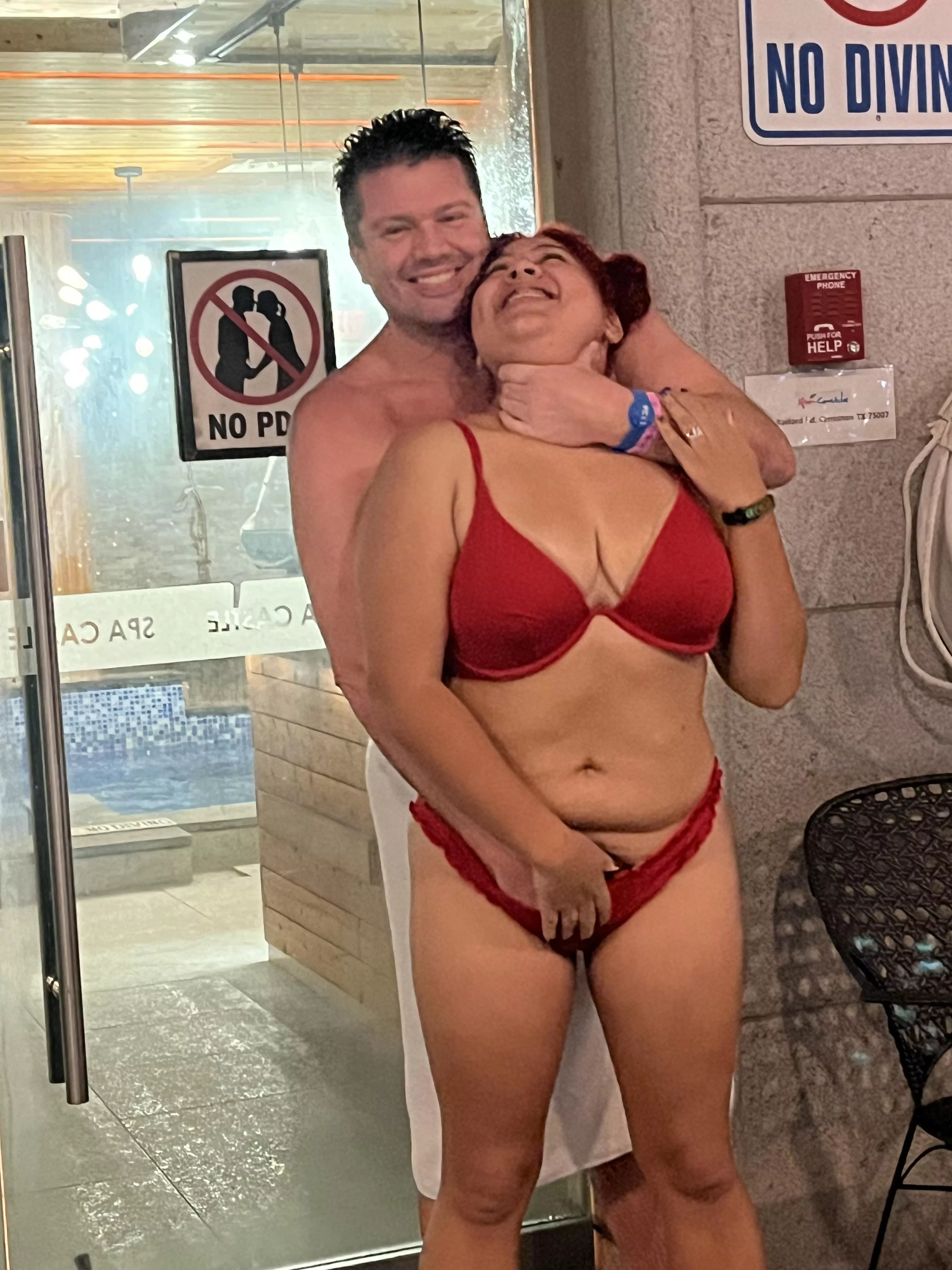 Public displays of affection are strictly prohibited