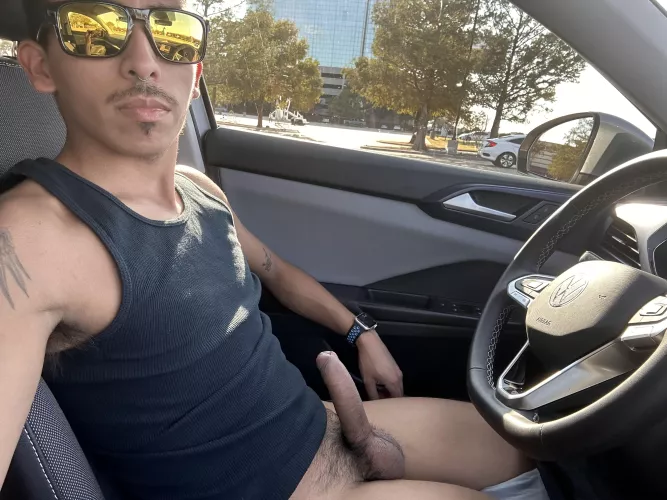 Public parking lots make me horny