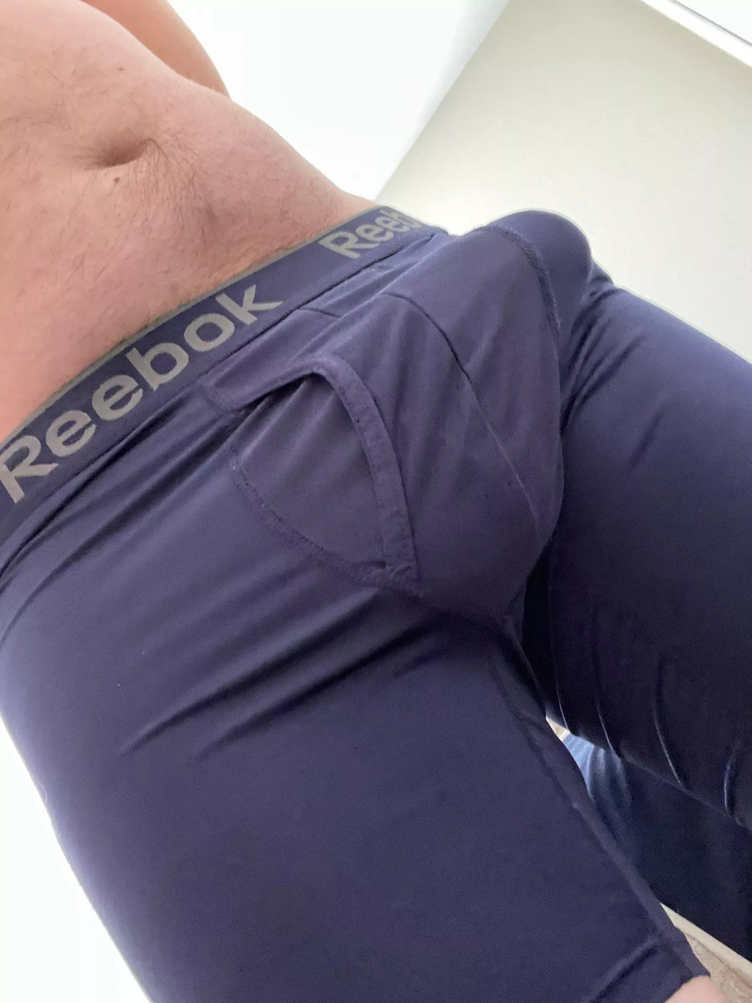 Pull them down and let it hit your face bro