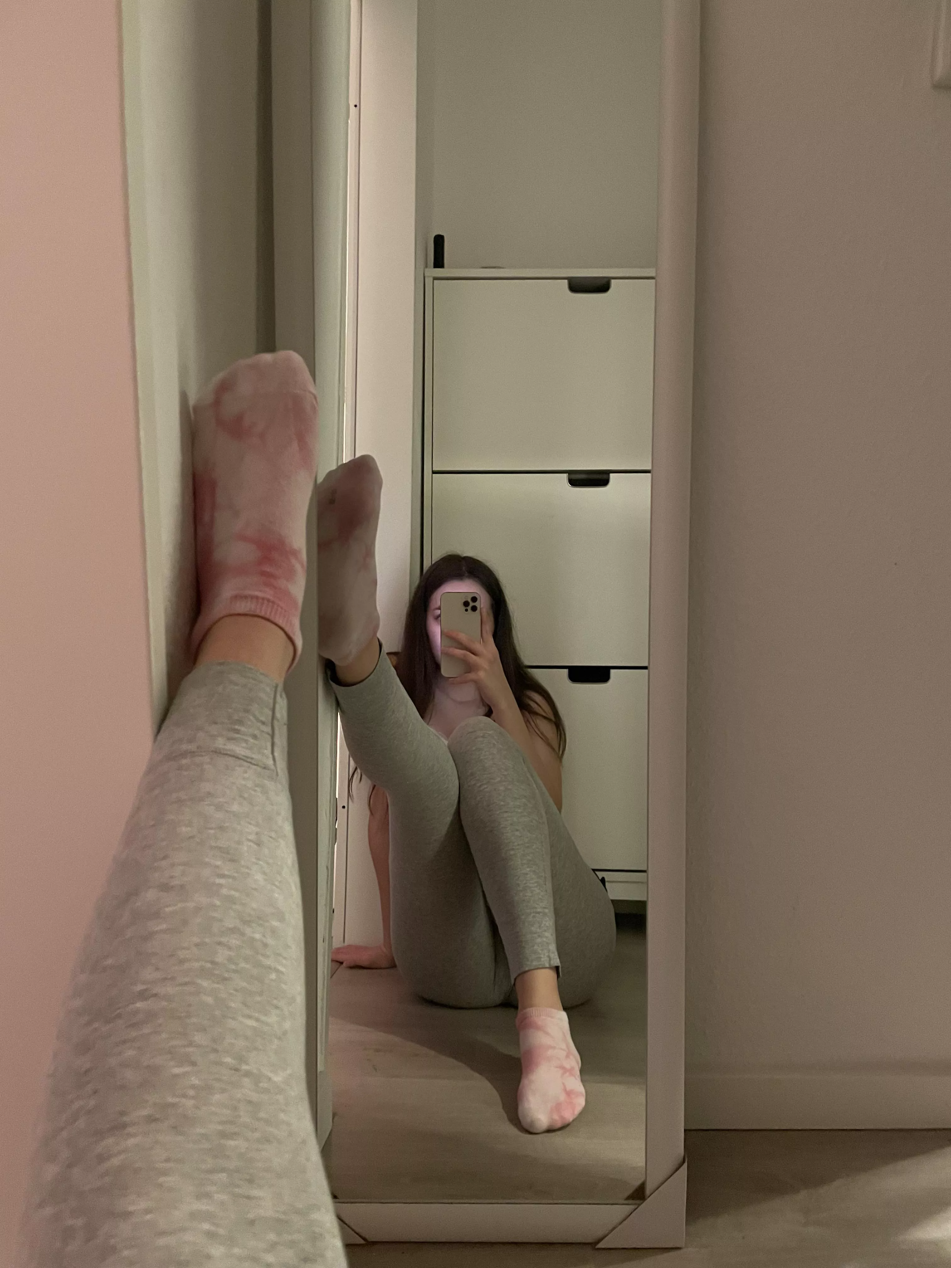 Pull them off with your teeth