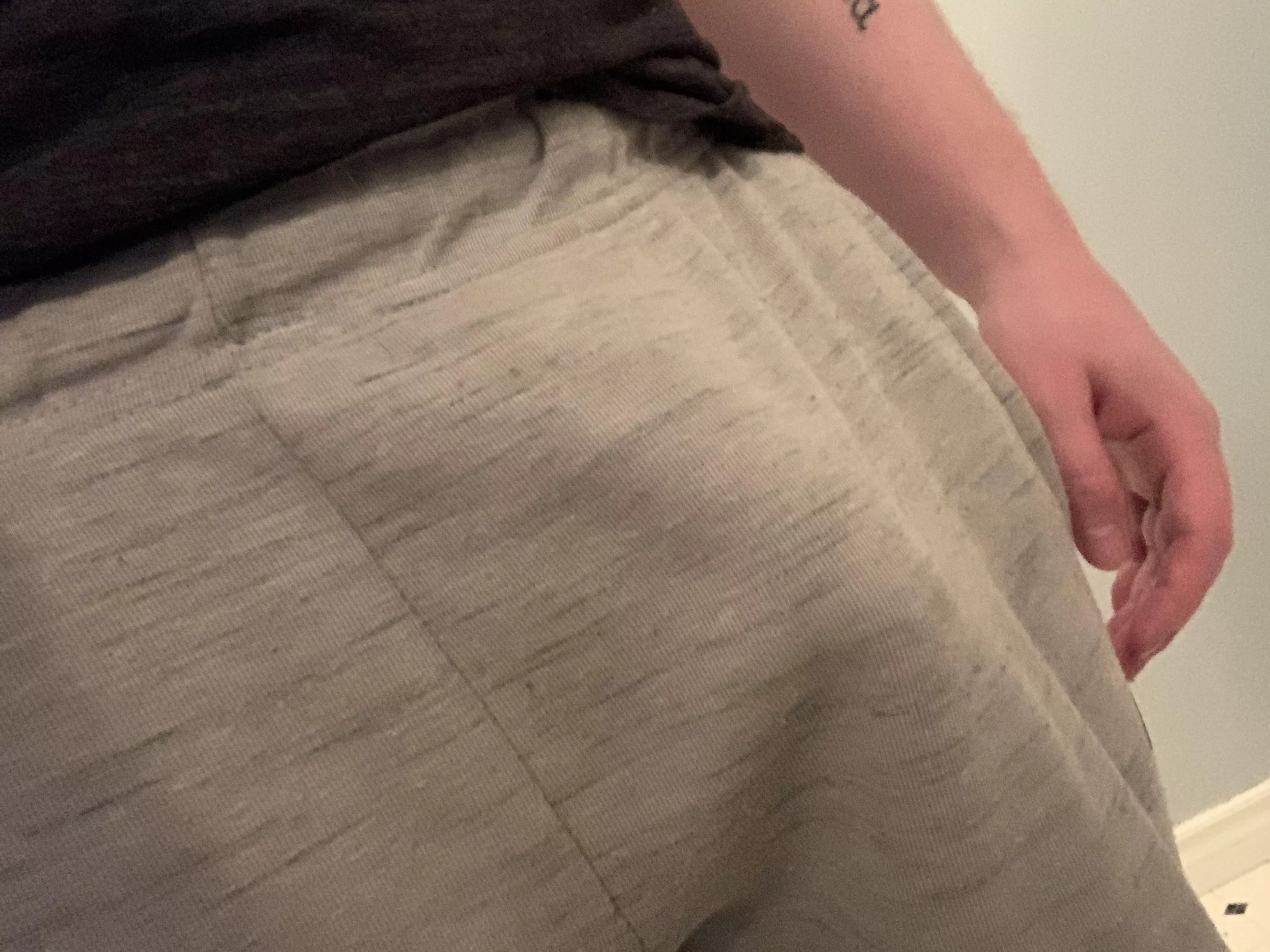 Pulled out the grey sweats