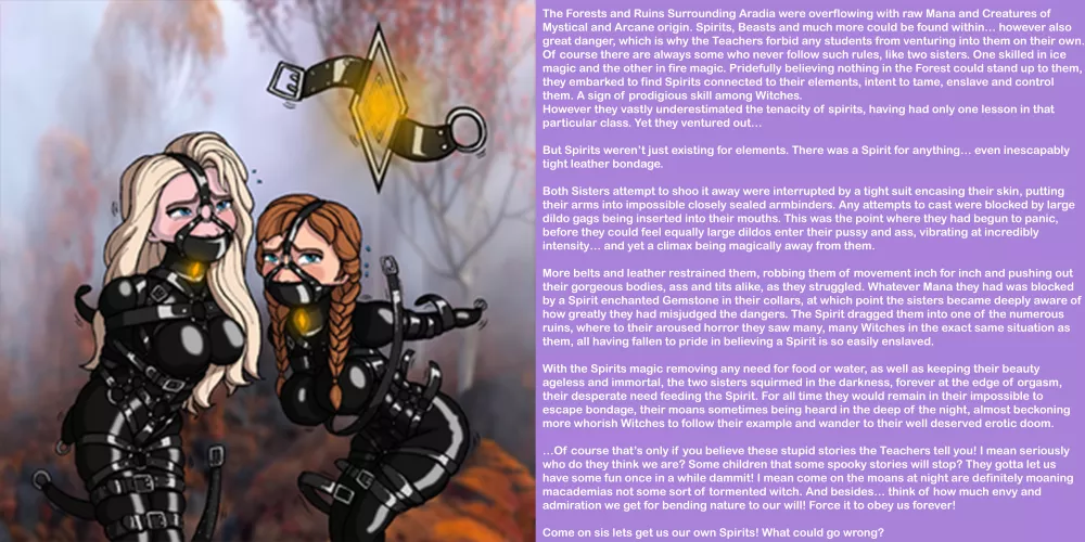 Punished by the Spirits [Permanent Bondage] [FSub] [Punishment] [Edging] [Magic] [Tempting Fate] [Foregone Conclusion] [Aradia Series 6/?]