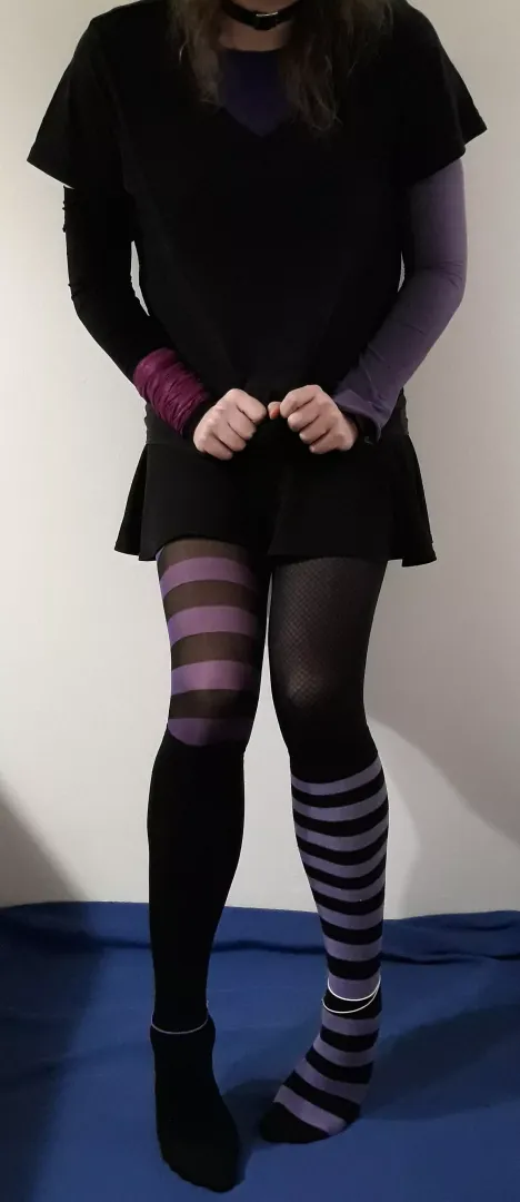 Purple asymmetry