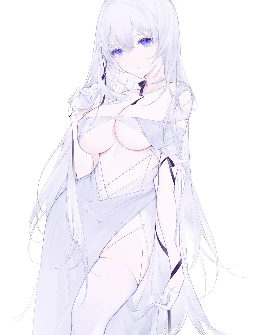 Purple eyed beauty