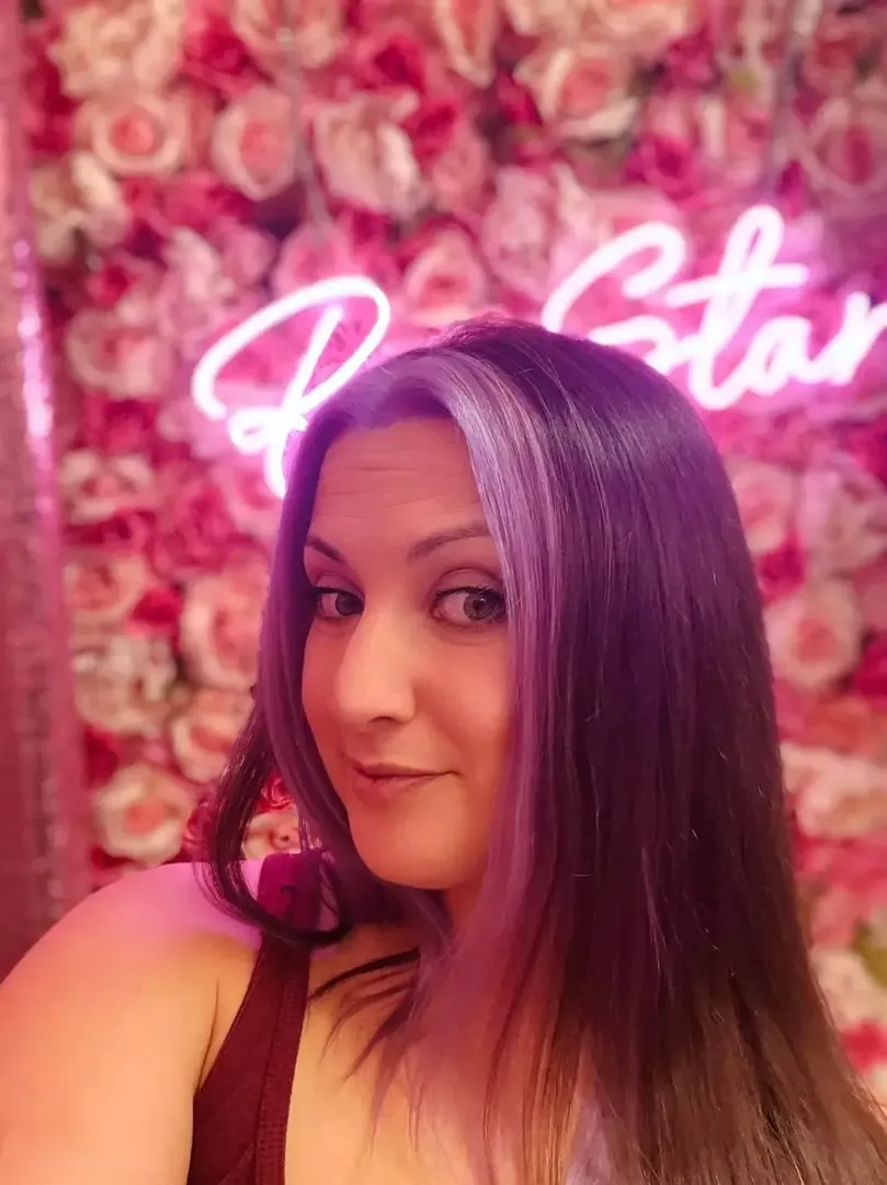 Purple hair, don't care
