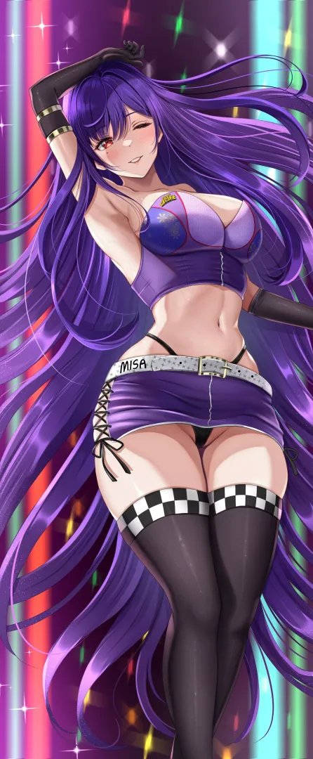 Purple Race Queen