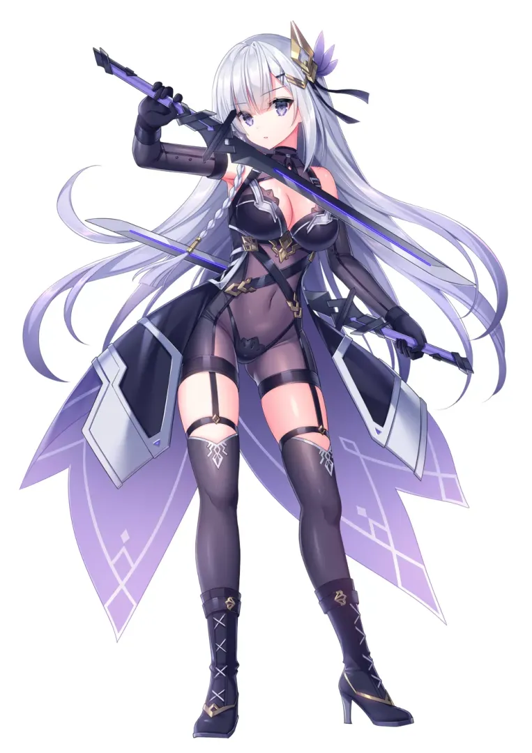 Purple Sword Girl [sacraneco][original]