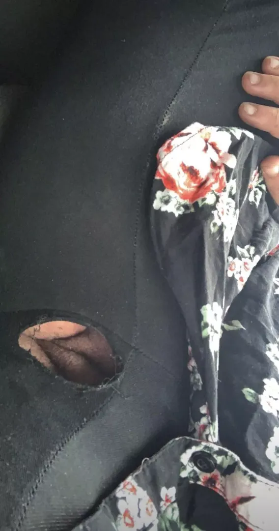 Pussy waiting in traffic