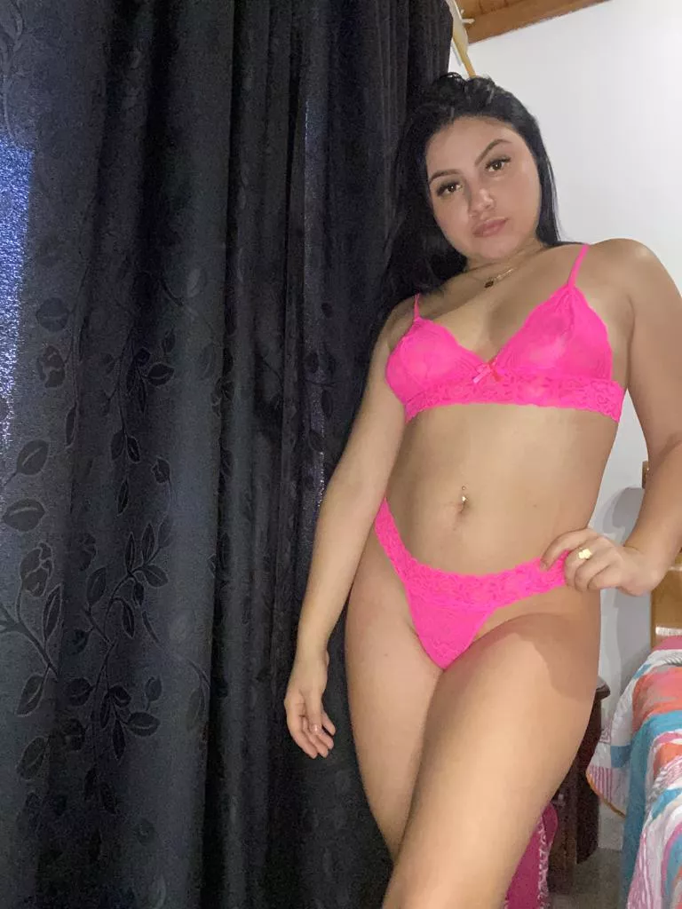 Put on a bikini on a warm day.