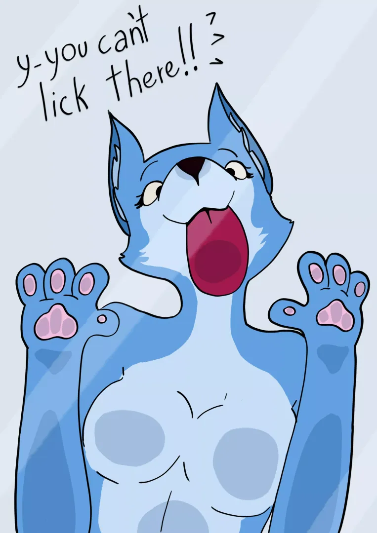 [Q] (YCH!!) POV: Your screen is being blep by a silly cutie one :9